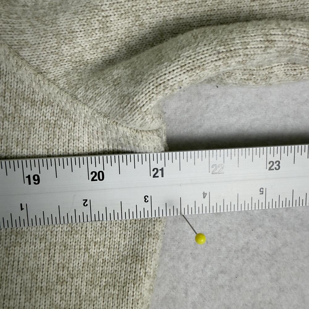 LL BEAN Sweater Fleece Jacket Full Zip Better Sweater Stand Collar Zip Pockets L - Picture 6 of 13